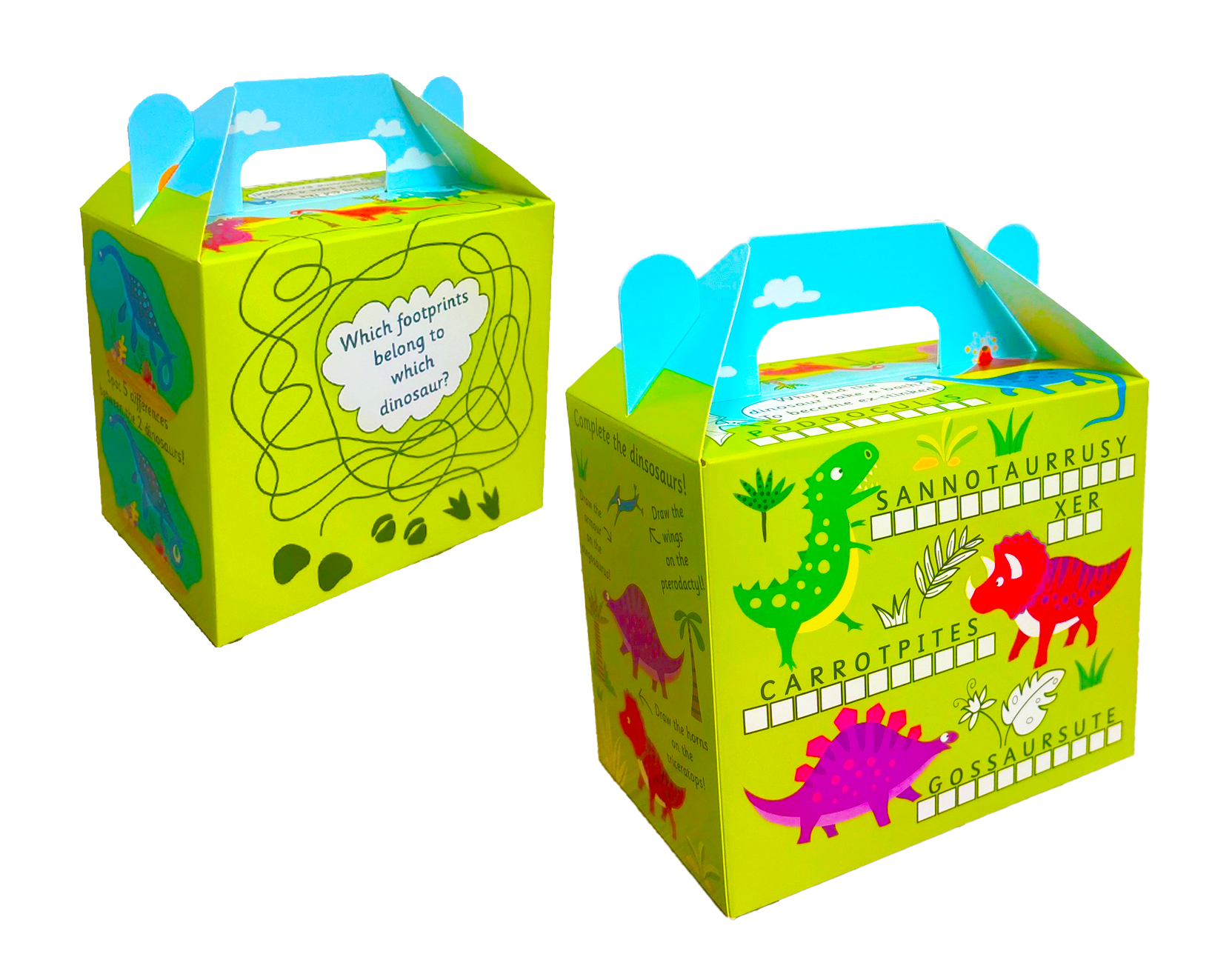 Kidoodle Dinosaur Food Box