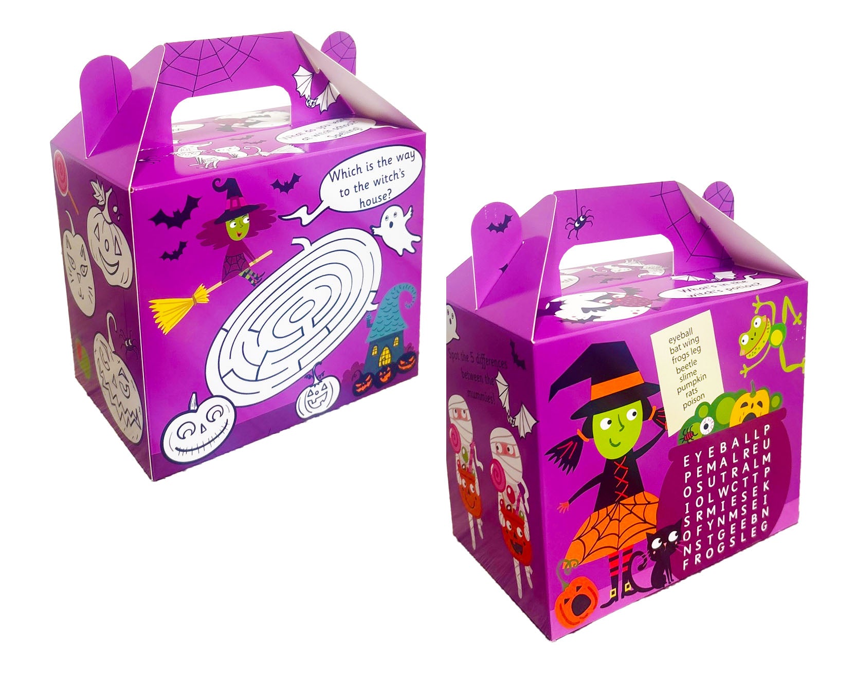 Kidoodle Halloween Food Box