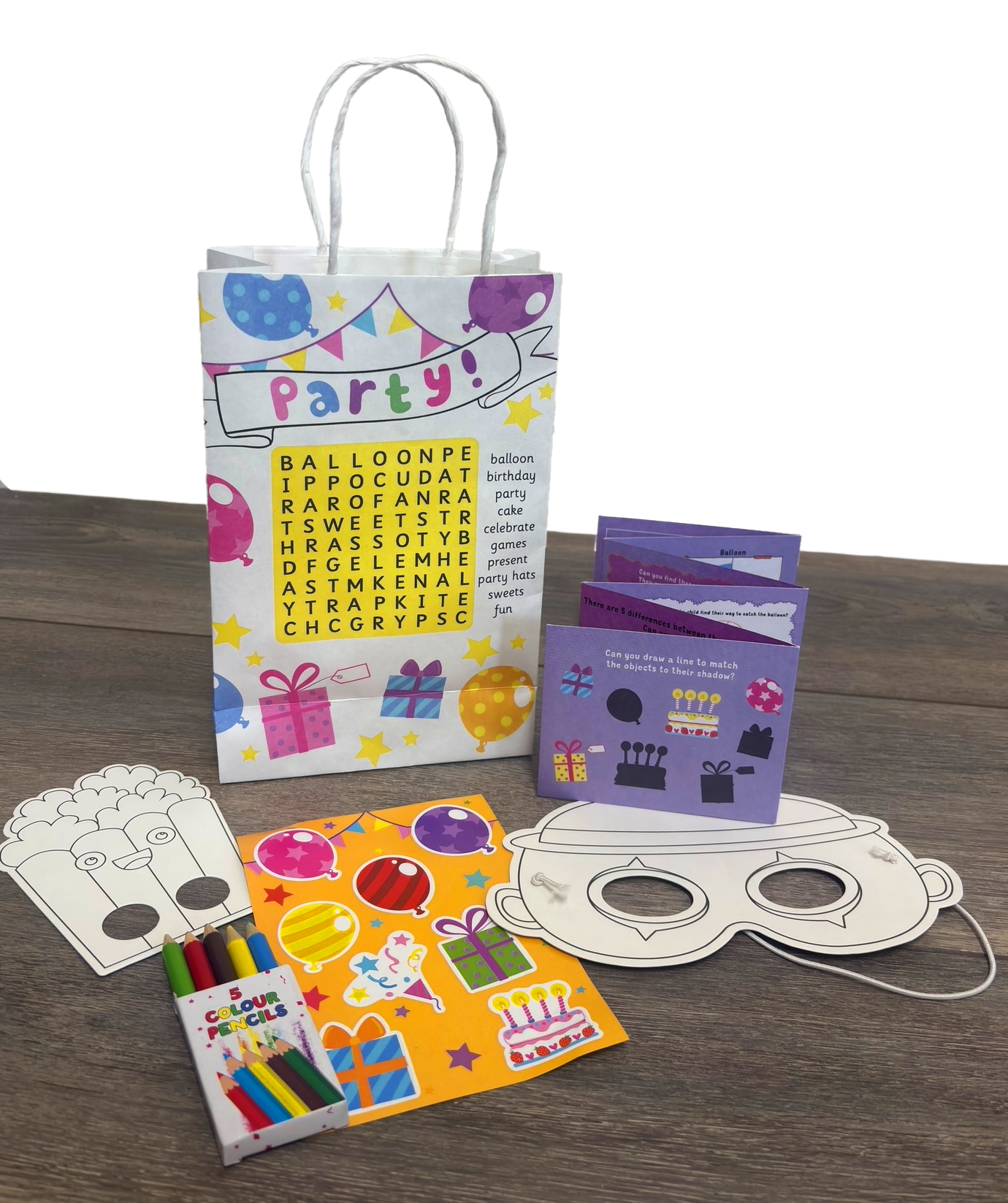 Kidoodle Filled Balloon Party Bag - Option 2