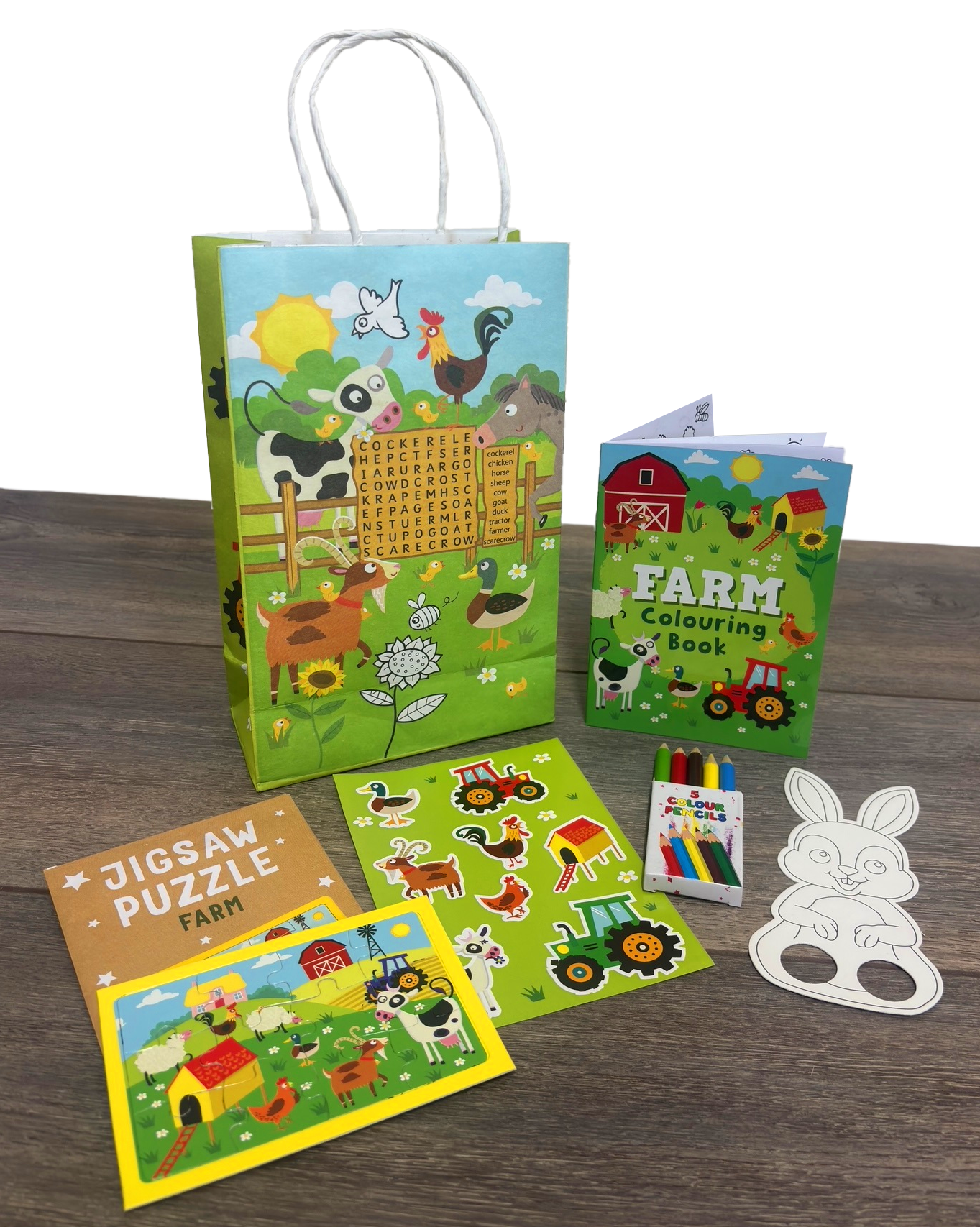 Kidoodle Filled Farm Party Bag - Option 1