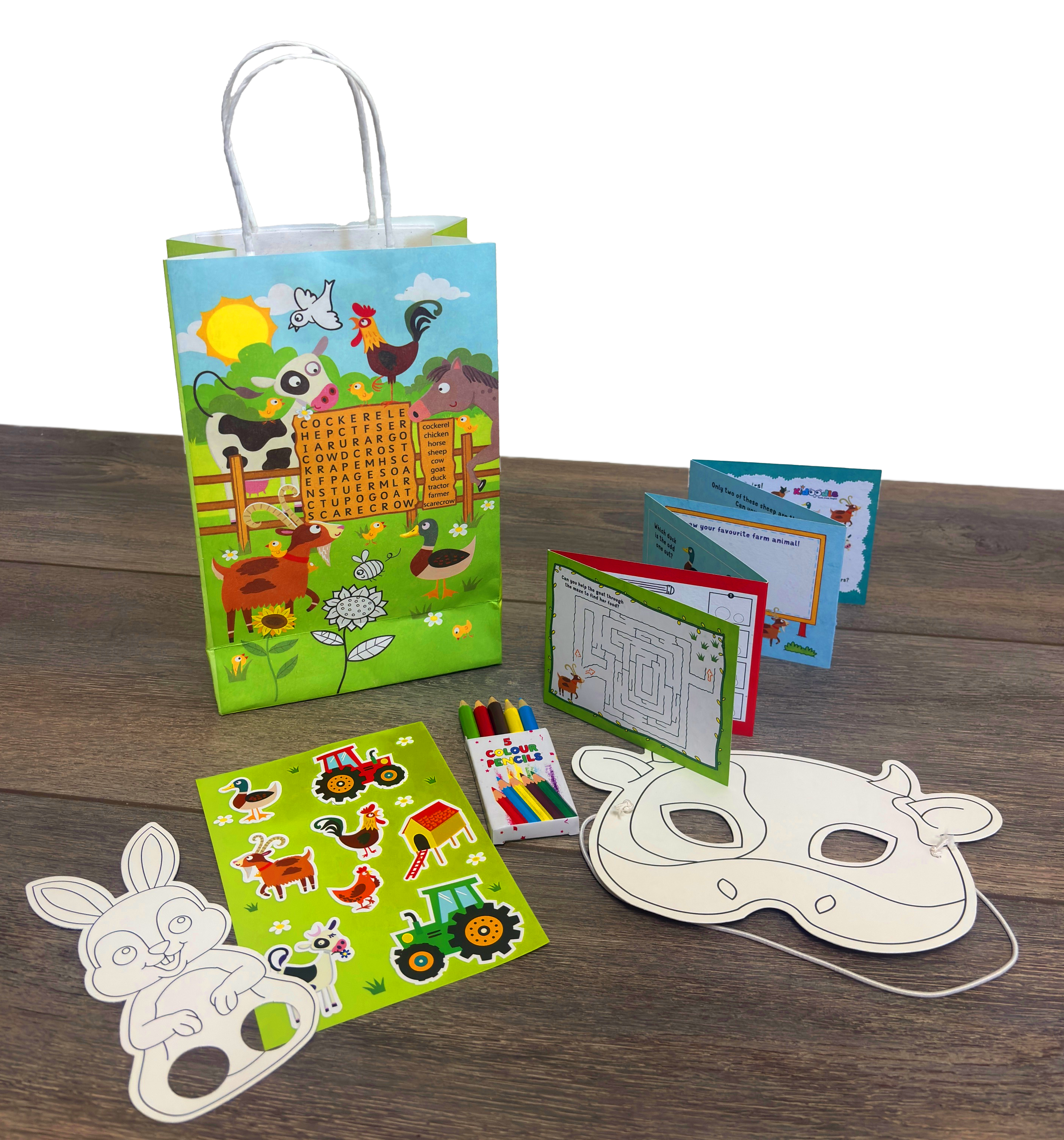 Kidoodle Filled Farm Party Bag - Option 2