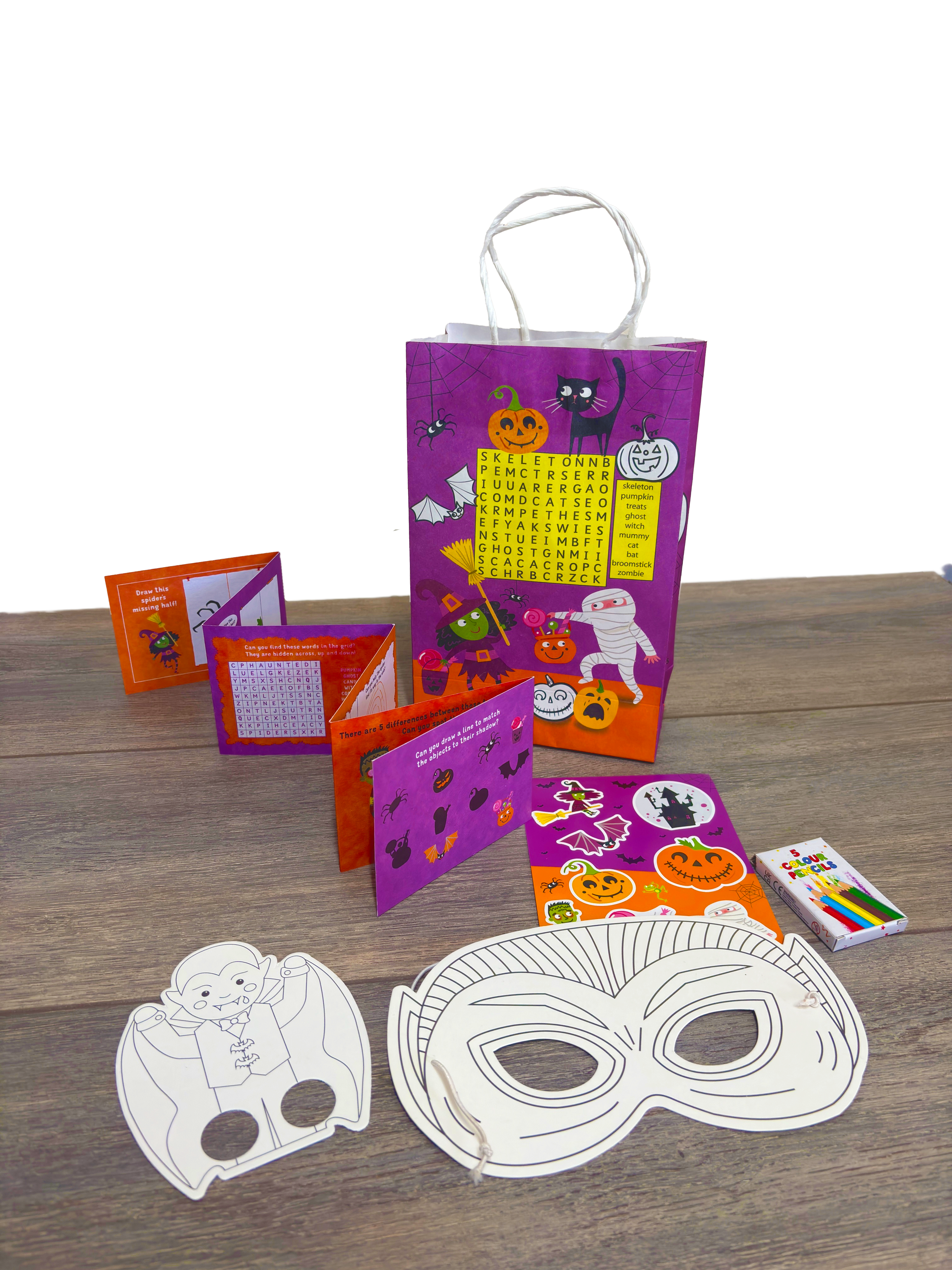 Kidoodle Filled Halloween Party Bag - Option 2