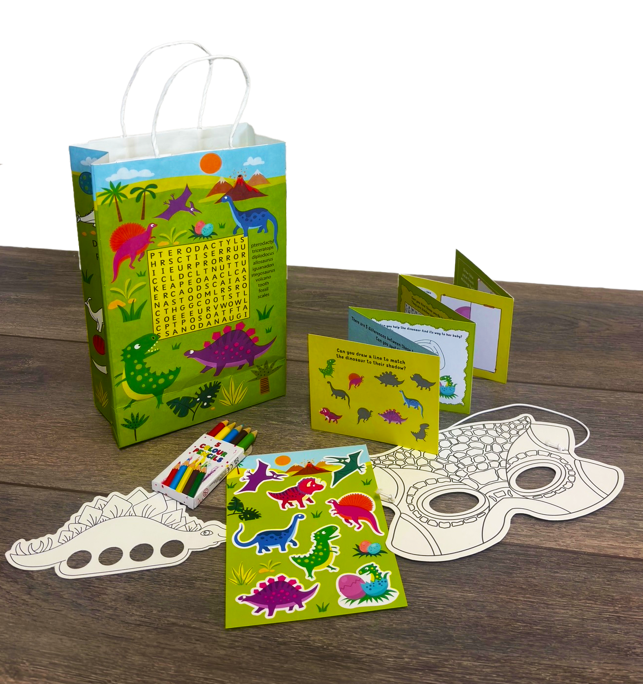 Kidoodle Filled Dinosaur Party Bag - Option 2