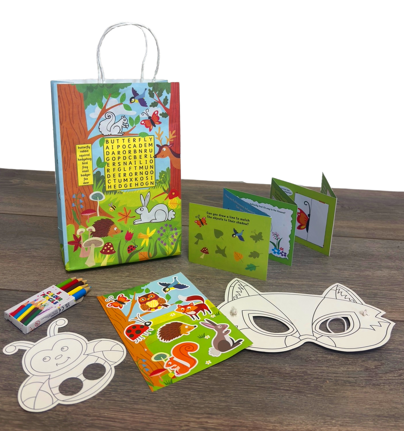Kidoodle Filled Woodland Party Bag - Option 2