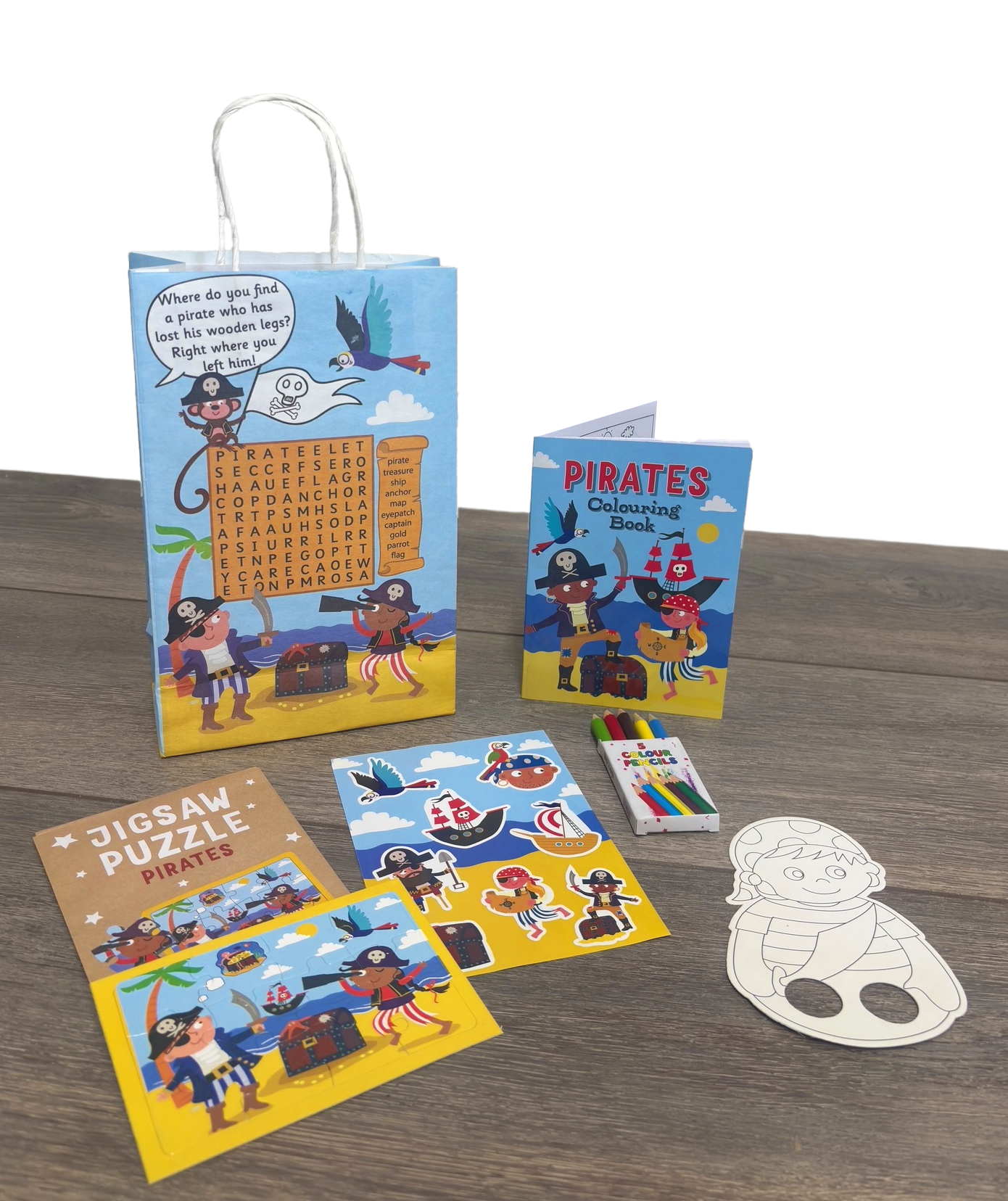 Kidoodle Filled Pirate Party Bag - Option 1