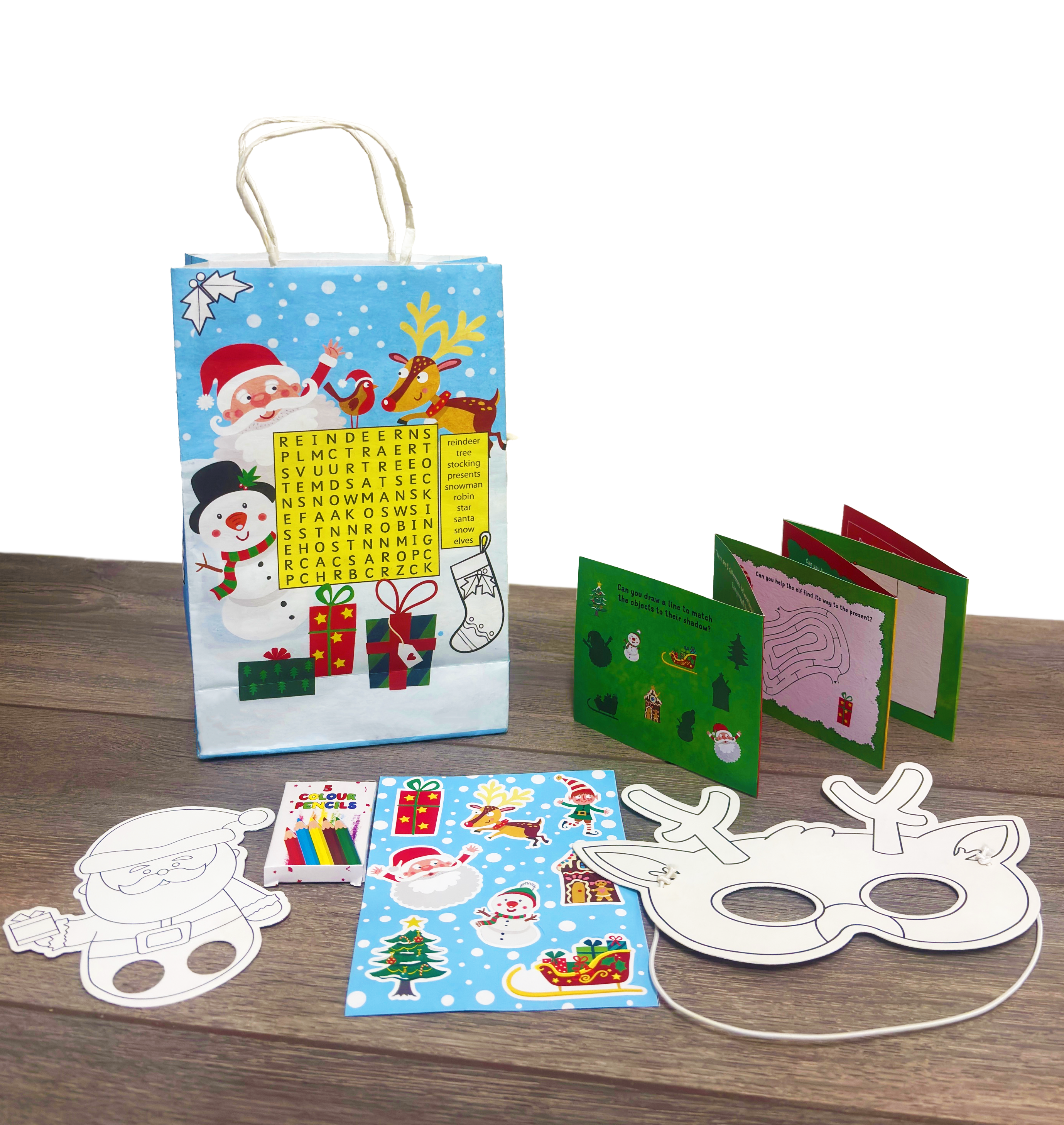 Kidoodle Filled Christmas Party Bag - Option 2